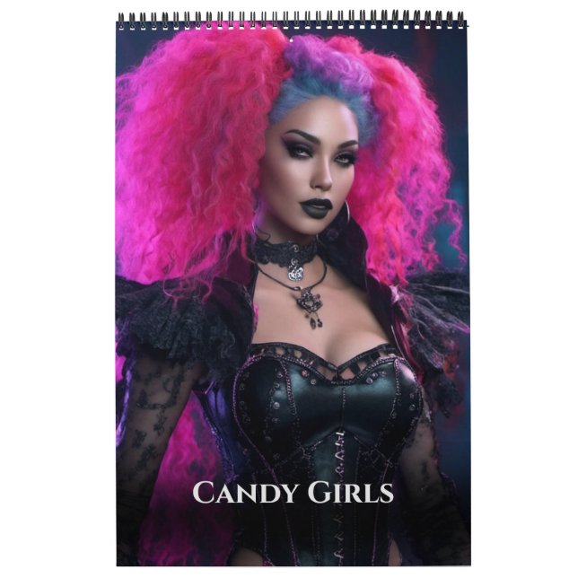 Calendário Candy Girls by Ivy and Bat Art (Capa)