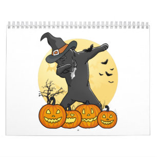 Calendário Cane Corso Dabbing Halloween