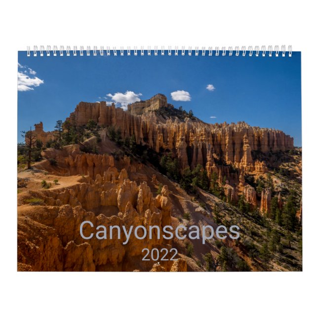 Calendário Canyonscapes 2022 (Capa)