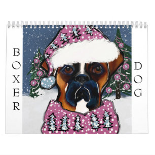 Calendário Cão Boxer