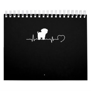 Calendário Cão Legal Cão Cachorro Pulsado Cachorro Cachorro