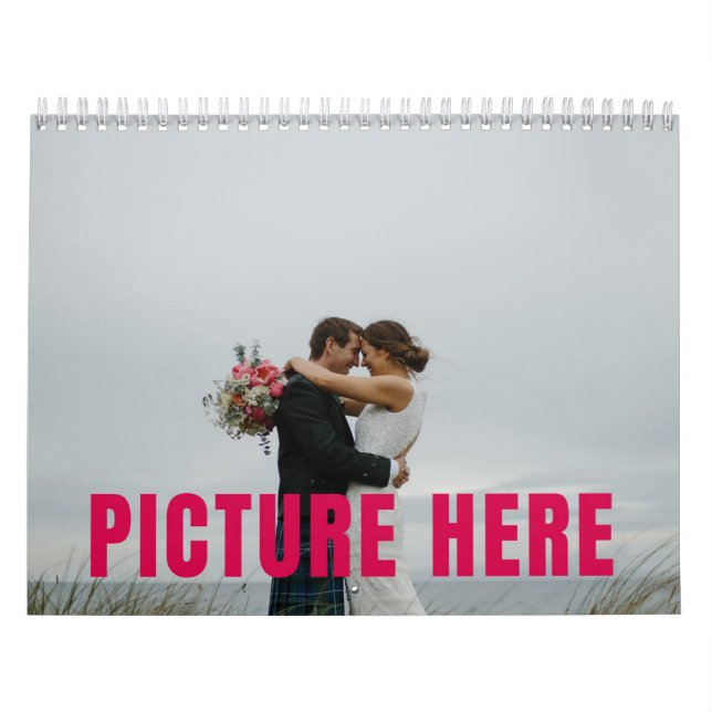 CALENDÁRIO CAPA DE FOTO PERSONALIZADA IMAGEM COMEMORATIVA (Capa)