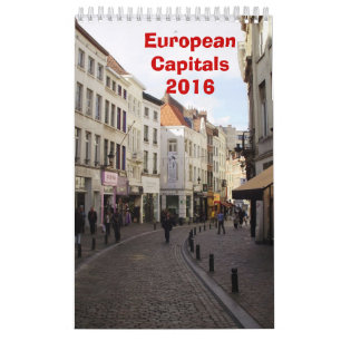 Calendário Capitais européias - 2016