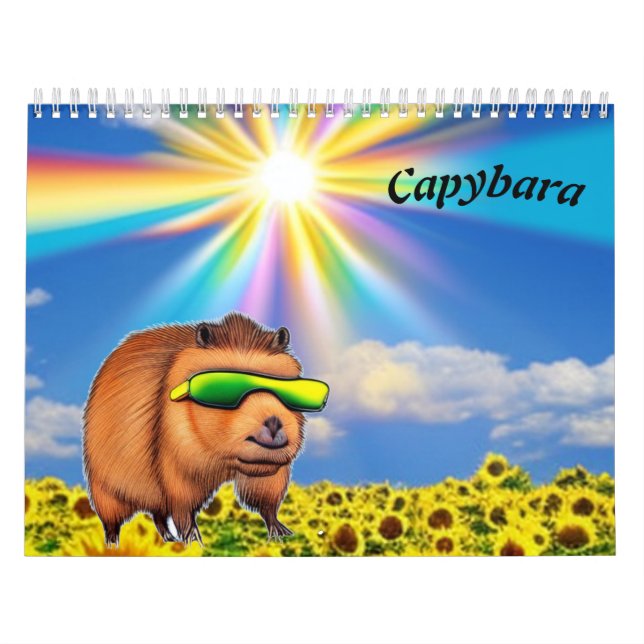 Calendário Capybara (Capa)