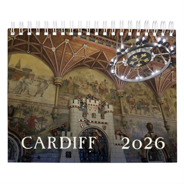 Calendário Cardiff 2026 CALENDAR (Capa)