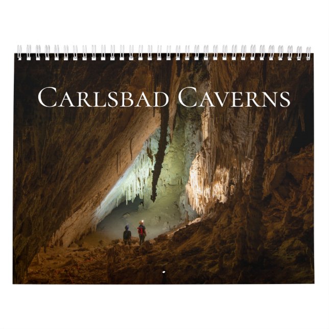 Calendário Carlsbad Caverns (Capa)