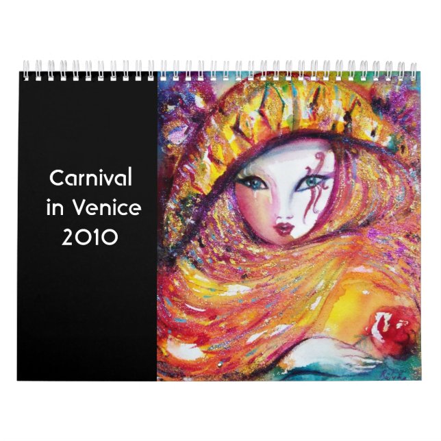 Calendário Carnaval de Veneza 2 - 2010 / Dance Music Theater (Capa)