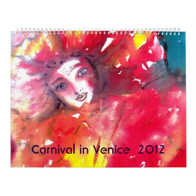 Calendário Carnaval em Veneza 2012 / Dança, Música, Teatro (Capa)
