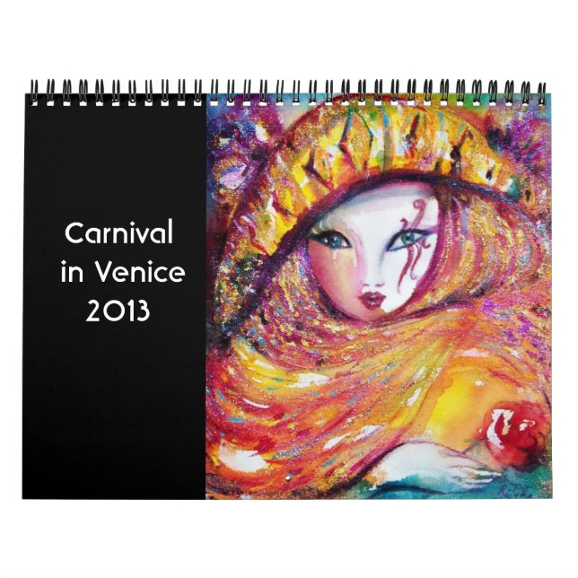 Calendário Carnaval em Veneza 2.2013/ dança, música, teatro (Capa)
