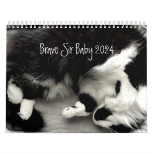 Calendário Caro Sir Baby Tuxedo Cat