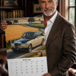 Calendário Carros Clássicos Icônicos