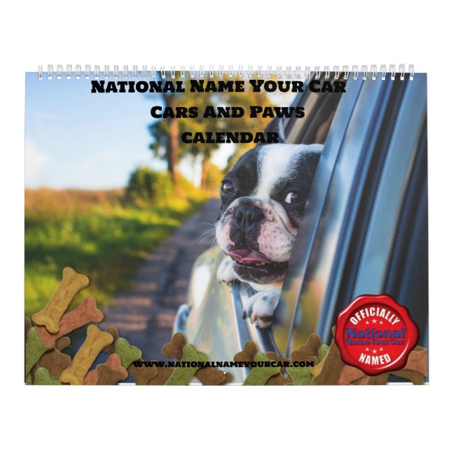 Calendário Carros E Patas (Capa)