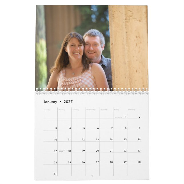 Calendário Carson e Ian 2009a (Jan 2027)
