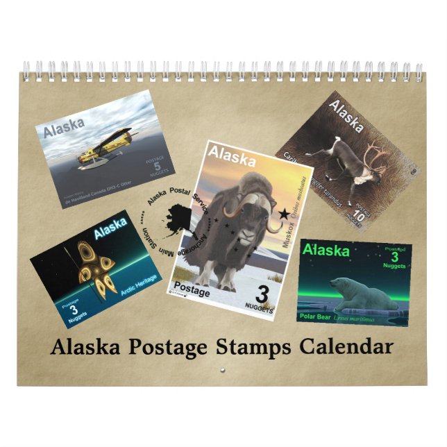 Calendário Cartazes do Alasca (Capa)