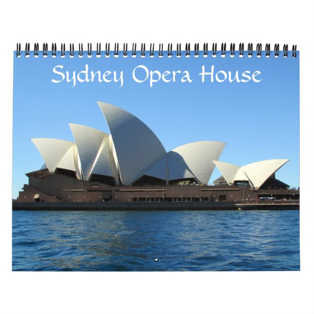 Calendário casa da ópera de sydney 2027 fotografia (Capa)