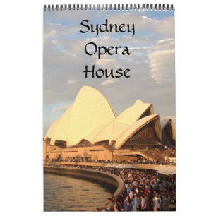 Calendário casa de ópera da sydney