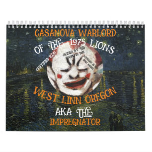 CALENDÁRIO CASANOVA COMANDANTE MAIS WEST LINN OREGON OR