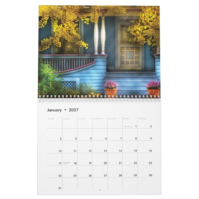 Calendário Casas do Victorian (Jan 2027)