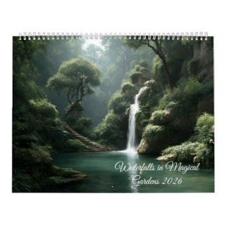 Calendário Cascatas em Jardins Mágicos 2026