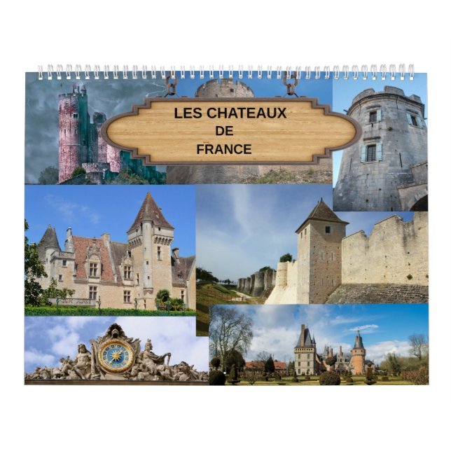 Calendário castelos de França (Capa)