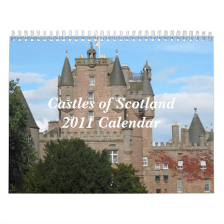 Calendário Castelos de Scotland 2011Calendar