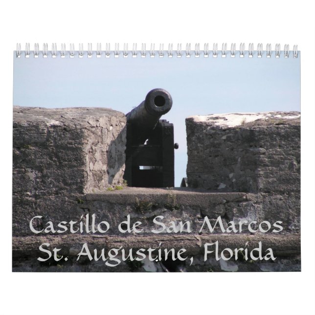 Calendário Castillo de San Marcos (Capa)