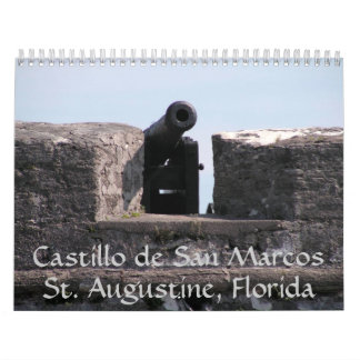 Calendário Castillo de San Marcos