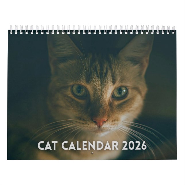 Calendário Cat 2026 (Capa)