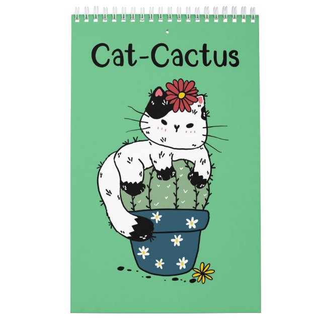 Calendário Cat E Cactus (Capa)