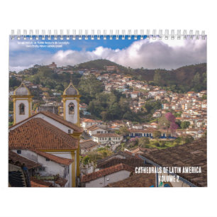 Calendário Catedrais da América Latina Volume 2