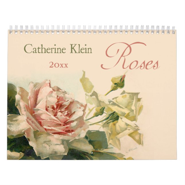 Calendário Catherine Klein Rosas (Capa)