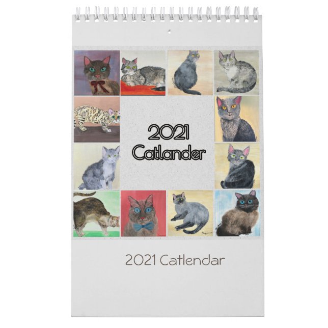 Calendário Catlendar 2021 (Capa)