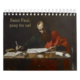 calendário católico do santo Paul