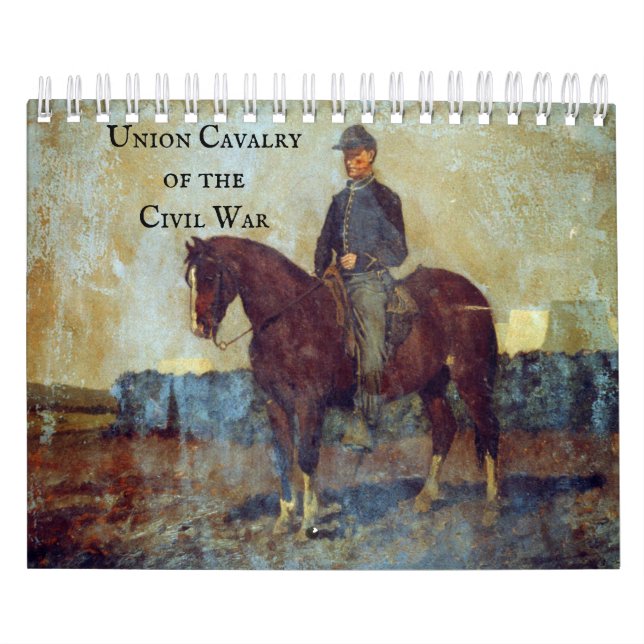 Calendário Cavalaria da União da Guerra Civil (Capa)