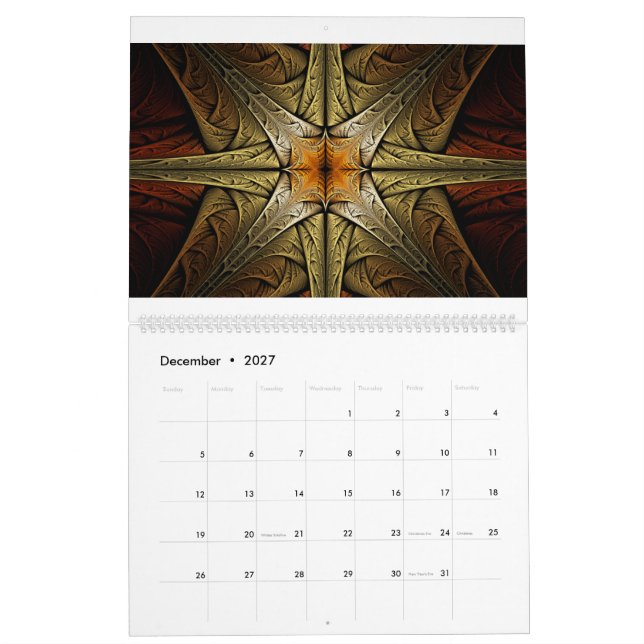 Calendário Cavaleiro  (Dez 2027)