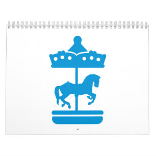 Calendário Cavalo do carrossel