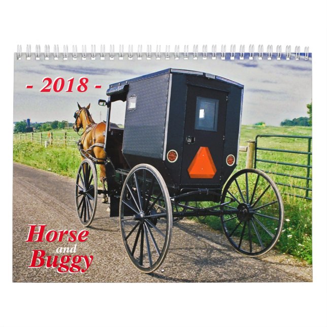 Calendário Cavalo E Buggy (Capa)