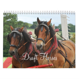 Calendário Cavalos de esboço 2016