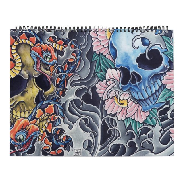 Calendário "Caveiras Tatto" (Capa)