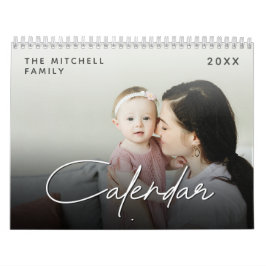 Calendário Celebração multiano personalizada moderna