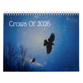 Calendário Celestial Crows 2026 Calendar
