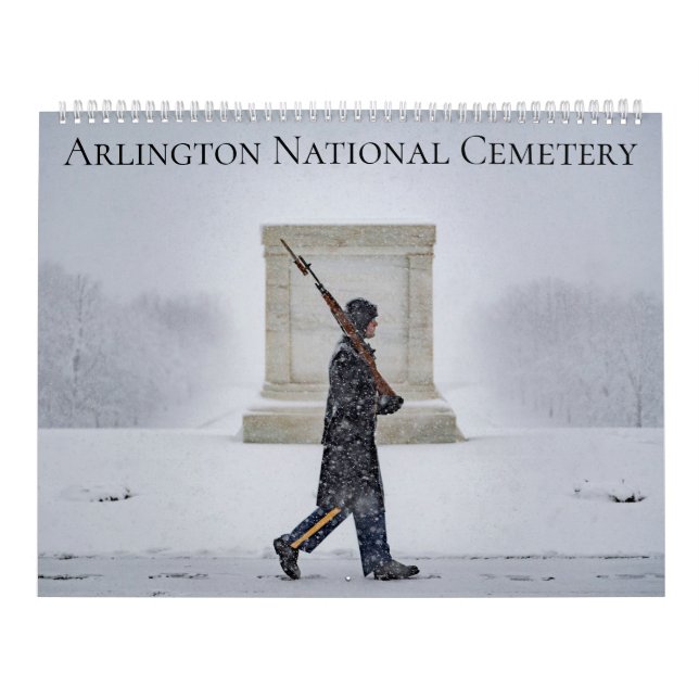 Calendário Cemitério Nacional de Arlington (Capa)