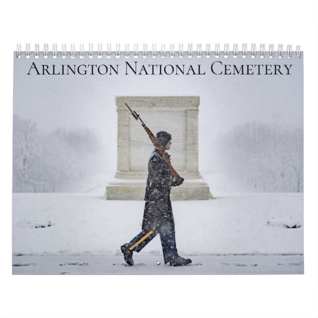 Calendário Cemitério Nacional de Arlington (Capa)
