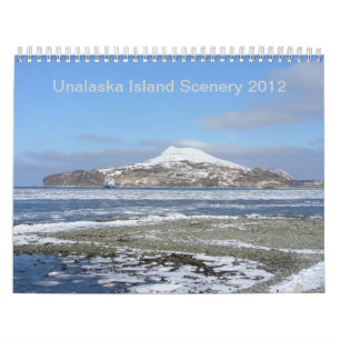 Calendário Cenário 2012 da ilha de Unalaska