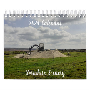 Calendário Cenário de Yorkshire 2024