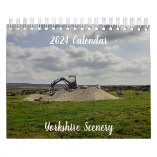 Calendário Cenário de Yorkshire 2024