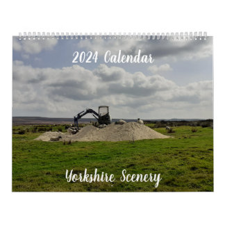 Calendário Cenário de Yorkshire 2024