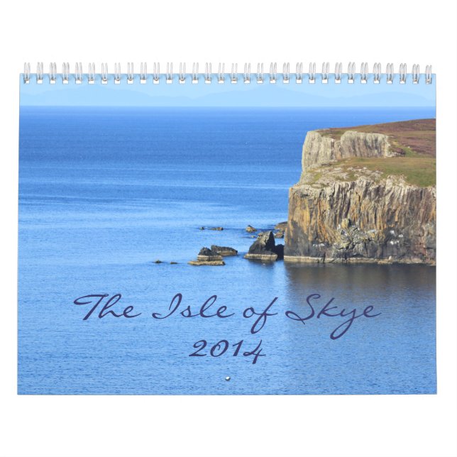 Calendário Cenas bonitas da ilha de Skye: 2014 (Capa)