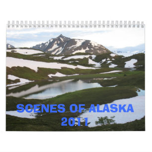 CALENDÁRIO CENAS DE ALASKA 2011