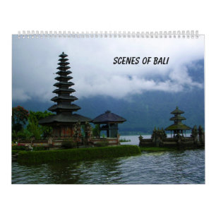 Calendário Cenas de Bali